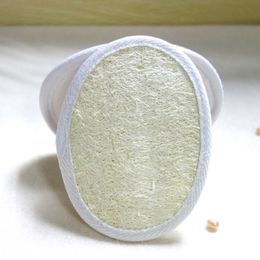 12*9cm Bath Brushes Natural Loofah Pad Bath Loofah Bed Bath And Beyond Loofah Pad Sponge Home Hotel Tool Free DHL WX9-432