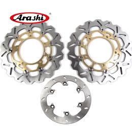 ARASHI For SUZUKI GSXR 1300 2008 - 2015 Front Rear Brake Rotors Disc Disc GSX1300R GSXR1300 Hayabusa 2014 2013 2012 2011 2010 2009