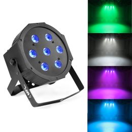 7X10W RGBW Bühne DJ Beleuchtung LED DMX Par Können Licht Party Lichter DJ Disco Lichter Waschen Effekt par Licht für Party, Hochzeit, Kirche