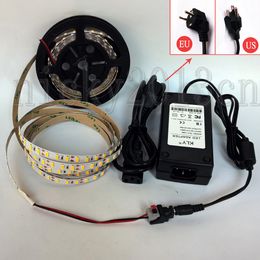 Full Kit 5M 5630 LED Flexible Strip Light 450 LEDs Super Bright Tape Ribbon Non Waterproof + 12V 8A Power Supply + DC Connector