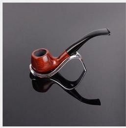 A Portable Philtre Smooth Red Mahogany Pipe Smoking