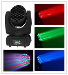 8 pieces LED Moving Head Wash led beam stage light 36x3w moving head rgbw led mini moving head manual