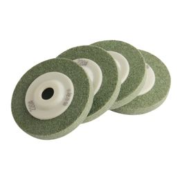 Freeshipping 4"/100mm Polishing Wheel 220 Mesh Nylon Yarn For Marble Metal Glass Abrasive Discs Power Tools 4Pcs/lot