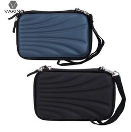 VAKIND Portable 2.5inch Shell Waterproof HDD Bag SSD Protect Bag Case Box External Hard Disc Drive Bag EVA PU Carry Case