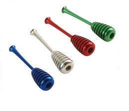 Metal aluminum alloy pipe, creative bowling, small cigarette holder, special little gift.