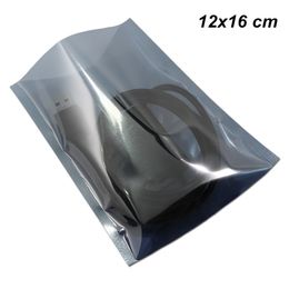 12x16 cm Open Top Anti-Static Poly Vacuum Heat Seal Storage Bag Anti Static Electronics Heat Seal Packing Pouch Hard Disk Flat USB Cable Bag