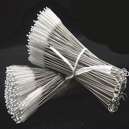 1000X Pipe Cleaners Nylon Straw Cleaners cleaning Brush for Drinking pipe stainless steel pipe cleaner 175mm