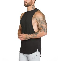 d Mens T Shirts Summer Cotton Slim Fit Men Tank Tops Clothing Bodybuilding Undershirt Golds Fitness Tops Tees