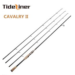 Tideliner 2.1m 2.4m spinning casting fishing rod 3 three actions ML/MH/M Top quality 3 tips baitcasting carbon Fibre fishing rod