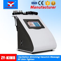 High Quality Hot Sale 5 in 1 40KHZ Ultrasonic Liposuction Cavitation Slimming Machine RF Skin Tightening Vacuum Equipment