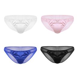 2018 Gay Men Underwear Sissy Lingerie Sexy Briefs Panties Cueca Masculina Sexy Male Tanga Gay Men Briefs Underwear Sissy Panties