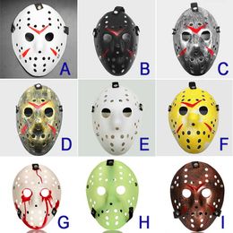 Jason Mask 9 Colours Full Face Antique Killer Mask Jason vs Friday The 13th Prop Horror Hockey Halloween Costume Cosplay Mask