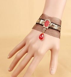 Hot style The new shiny new noble cool girl mysterious sexy lace female wrist chain fashion classic delicate elegance