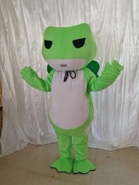 2018 Factory sale hot Adult size Green Frog mascot custom Xmas Travel Frog mascot fancy dress