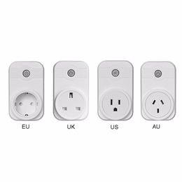 Smart Socket Plug WiFi Wireless Remote Socket Adaptor Remote Control Socket Outlet Timing Switch for Smart Home Automation with one phone