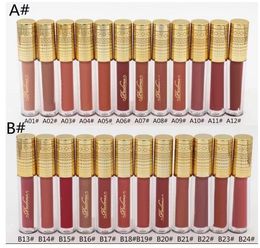 FREE SHIPPING MAKEUP 2018 Lowest Best-Selling good sale New Makeup Matte liquid Lipstick Lipgloss 24 different Colours High quality