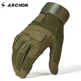 Army Combat Tactical Men Full Finger Anti-slip Military SWAT Soldier Gloves ADF