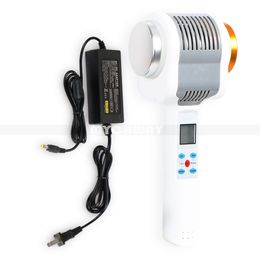 Handheld Ultrasonic Ultrasound Hot Cold Cooling Hammer Skin Massage Machine Facial Cleansing Shrink Pores Wrinkles Removal