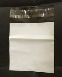 New 11*11+4cm small White Poly Mailer Mailing Packing Pocket Express Courier Pouch Storage Envelope Plastic Mailers Pack Bag Free DHL