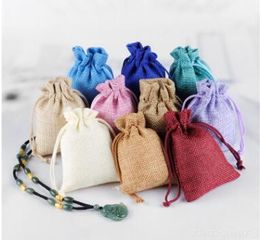 High quality New 13*18cm Fabric Drawstring bags Jewellery Gift Pouches package bags 500pcs/lot