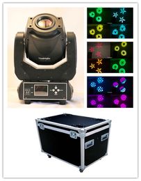 2 pieces with flight case 90W spot LED moving head dmx Professional stage gobo showtec led movinghead light