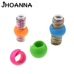 Fixture Thread Control Fixture Organiser Round Bobbin Holder Mixed Colour 4 Cylindrical Fixers for Embroidery Quilting PZ017