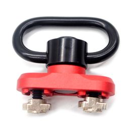 New Hot Chinese Red M-lok Rail Attachment 1.25'' QD Sling Swivel Mount Adapter kit Quick Detach Release