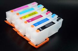 277XL Refill ink cartridge for Epson XP960 XP860 XP850 XP950 small-all-in-one printer,With Permanent chip,6pcs/Set