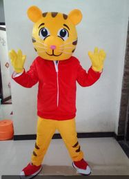 2018 Discount factory sale Sell Like Hot Cakes Daniel Tiger Mascot Costume Daniel Tiger Fur Mascot Costumes