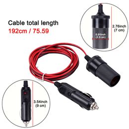 CAR 12 VOLT POWER SOCKET EXTENSION CABLE Made in the UK