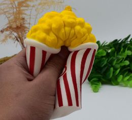 Popcorn Squishy Toys for Kids slow rising squishy Finger Doll Puppets squishy Popcorn Toy Animal Healing Stress Paste