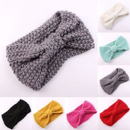 Winter Women Ear Warmer Headwrap Fashion Crochet Headband Knit Flower Hairband #R09