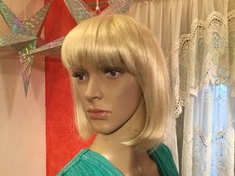 Platinum Blonde Dream Miz Collection Wig Short Bob Japanese Fiber