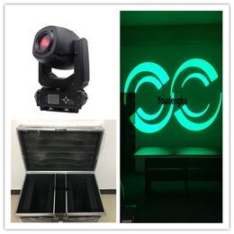 2 pieces with flightcase led spot moving head 230w moving head stage light 3 in 1 beam spot wash prisms