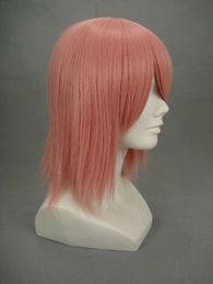 Wig mid length rose 40cm, cosplay hinamori amu