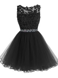 prom dresses puffy short