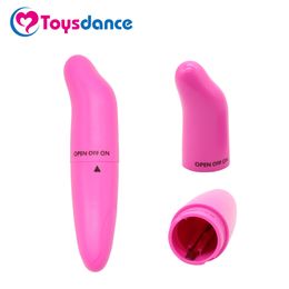 Toysdance Sex Toys For Women ABS Smooth G-spot Bullet Vibrator Powerful Dolphin Body Massager Waterproof Adult Sex Products q1711241