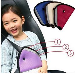 1pcs Triangle Car Safety Belt Adjust For Child Baby Kids Safety Belt Protector Adjuster Seat Belt Cover Shoulder Harness Strap