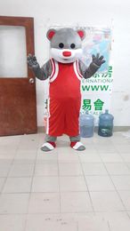 2018 lovely bear mascot costume cute cartoon clothing factory Customised private custom props walking dolls doll clothing