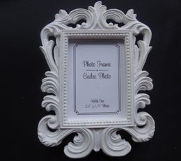 30pcs Black Or White Color Ornate Baroque Style Photo Picture Frame Wedding Party Table Wall Card Holder Gift