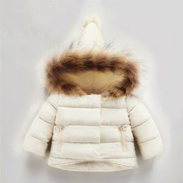 0-7 Years Old Baby Winter coats jackets Boys Girls Hand Plug Of Cotton Cotton-padded kids winter down jacket Factory Cost Cheap Wholesale