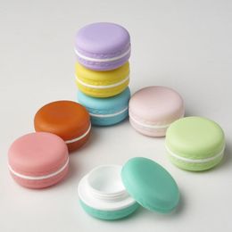 Candy Color Macarons empty cosmetic containers Lipstick lip balm holder DIY sub-bottling cream jars fast shipping F1258
