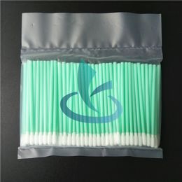 500 pcs Flexible Printer Head Lint Free Polyester 68mm Long Cleaning Swab Stick ( Better than Printer Cotton Cleaning Swab Sticks )