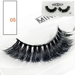 3D Mink False Eyelashes 9 Styles Makeup for Eyes Natural Thick Fake Eye Lashes Makeup Extension Beauty Tools