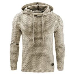 Hoodies Men 2018 Brand Male Long Sleeve Solid Color Hooded Sweatshirt Mens Hoodie Tracksuit Sweat Coat Casual Sportswear 4XL