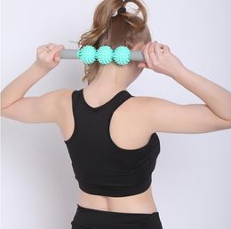 Trigger Point Massaggio Bastone Rullo Muscolo Barra Full Body Gamba indietro Massaggiatore Sport