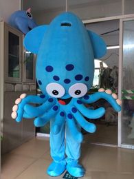 2018 High quality hot Big squid octopus cartoon props walking cartoon dolls clothes dolls props Customise cartoon mascot