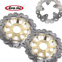 Arashi For Suzuki GSX 750 1997 - 2003 Front Rear Brake Disc Disk Rotors Motorcycle Accessories GSX750 1998 1999 2000 2001 2002