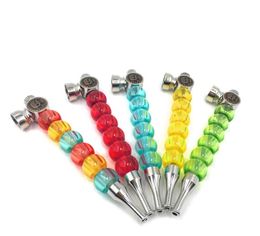 Creative lights with six beads, flash pipes, transparent plastic beads, ghost heads, lighted pipes, metal smoke.