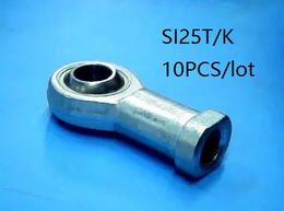 10pcs/lot SI25T/K PHSA25 25mm rod ends plain bearing rod end joint bearing